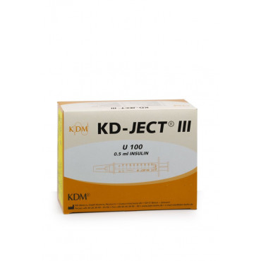 KD-JECT® INSULIN SYRINGE 0,5ML SINGLE-USE SYRINGE + NEEDLE Material Fungible